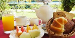 Palau Royal Resort - Palau. Continental Breakfast.